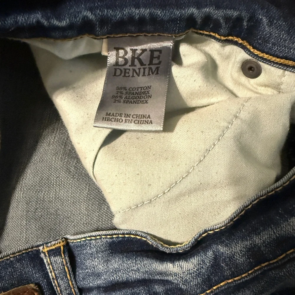 BKE Men's‎ Straight Jeans - Dark Blue